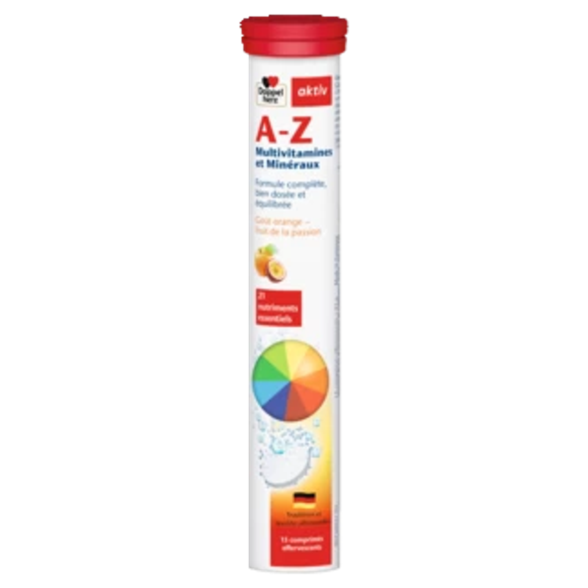 Doppelherz aktiv A-Z Multivitamines et minéraux 15 comprimés effervescents