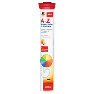 Doppelherz aktiv A-Z Multivitamines et minéraux 15 comprimés effervescents