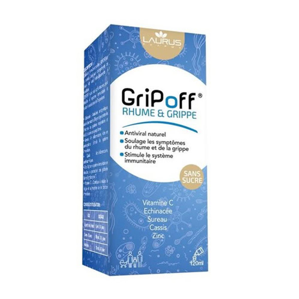 Laurus Gripoff Sirop, 120 ml