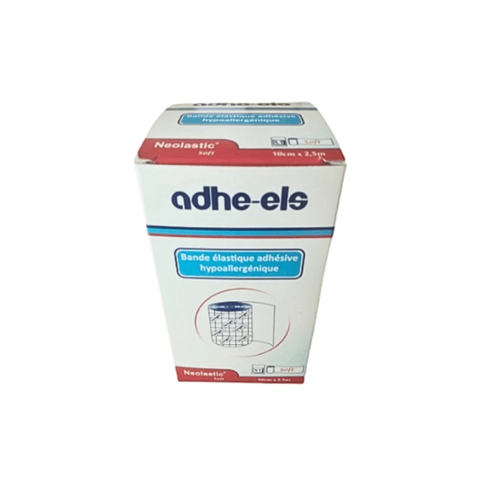 Neolastic bande adhésive élastique hypoallergénique, 10 cm × 2,5 m