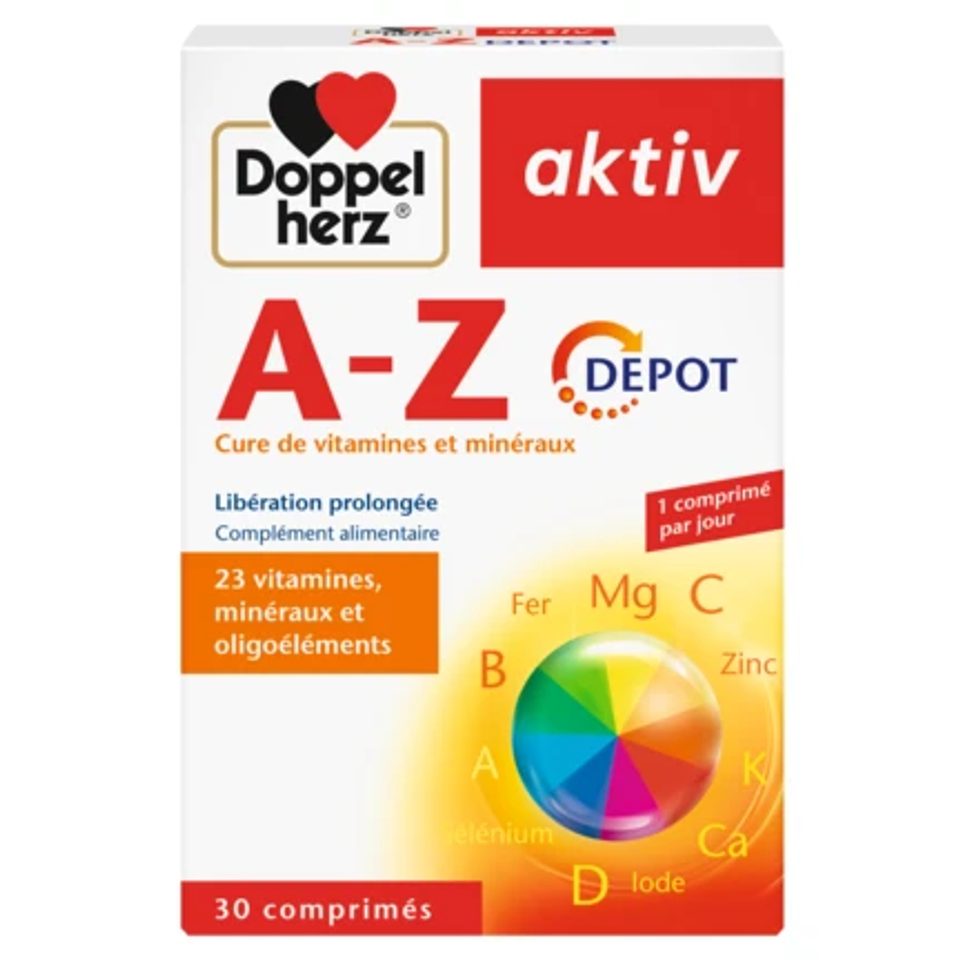 Doppelherz aktiv A-Z DEPOT 30 comprimés