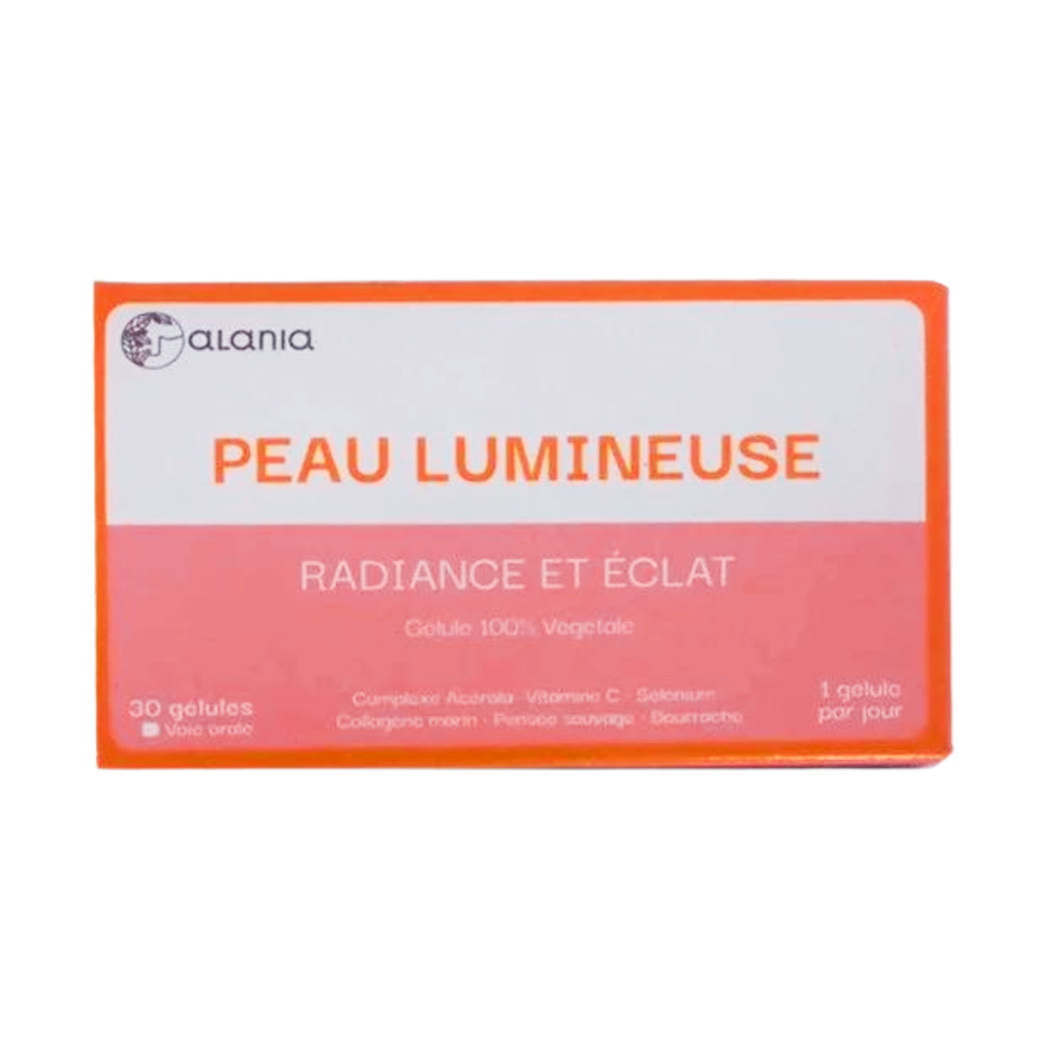 Alania Peau Lumineuse Radiance et Éclat, 30 gélules