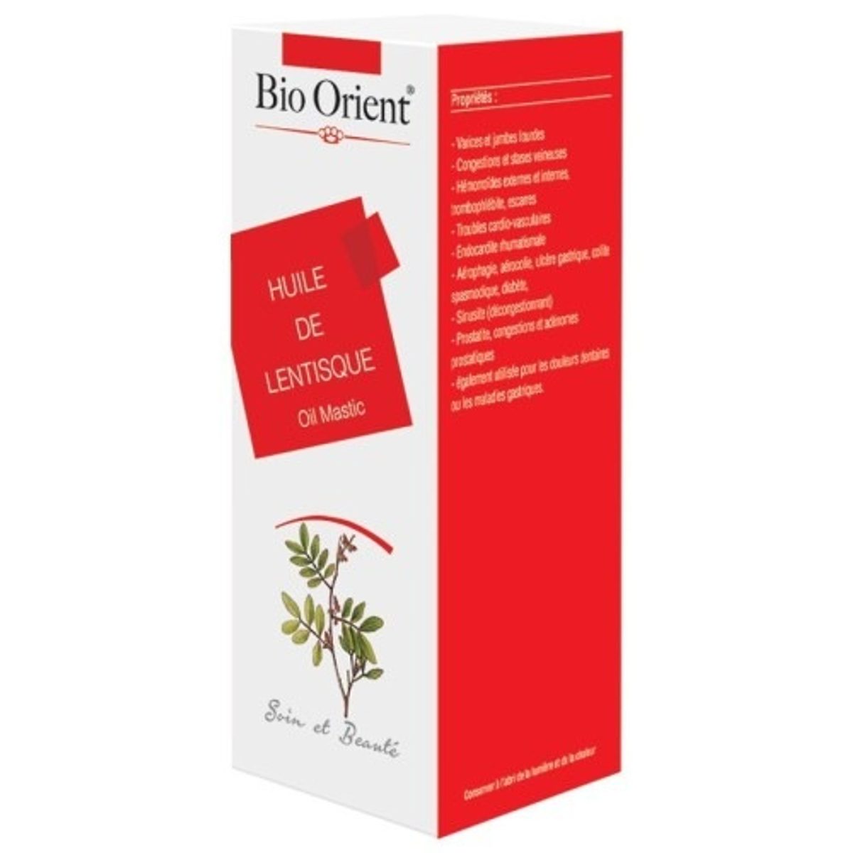 Bio Orient Huile végétale de lentisque 90 ml