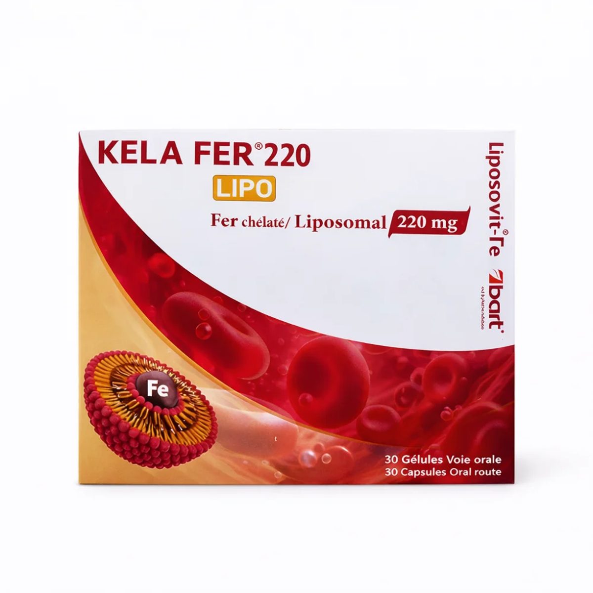 XEN Kela Fer 220 Lipo 30 gélules