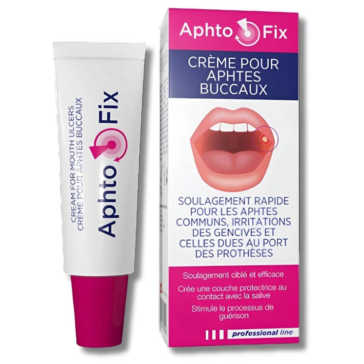 Aphtofix Crème pour Aphtes 10 g