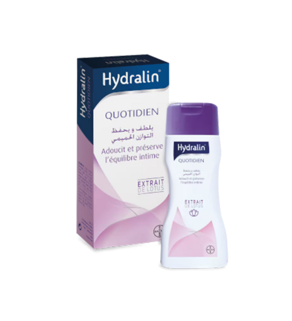 Hydralin Quotidien Nettoyant intime doux, 200 ml