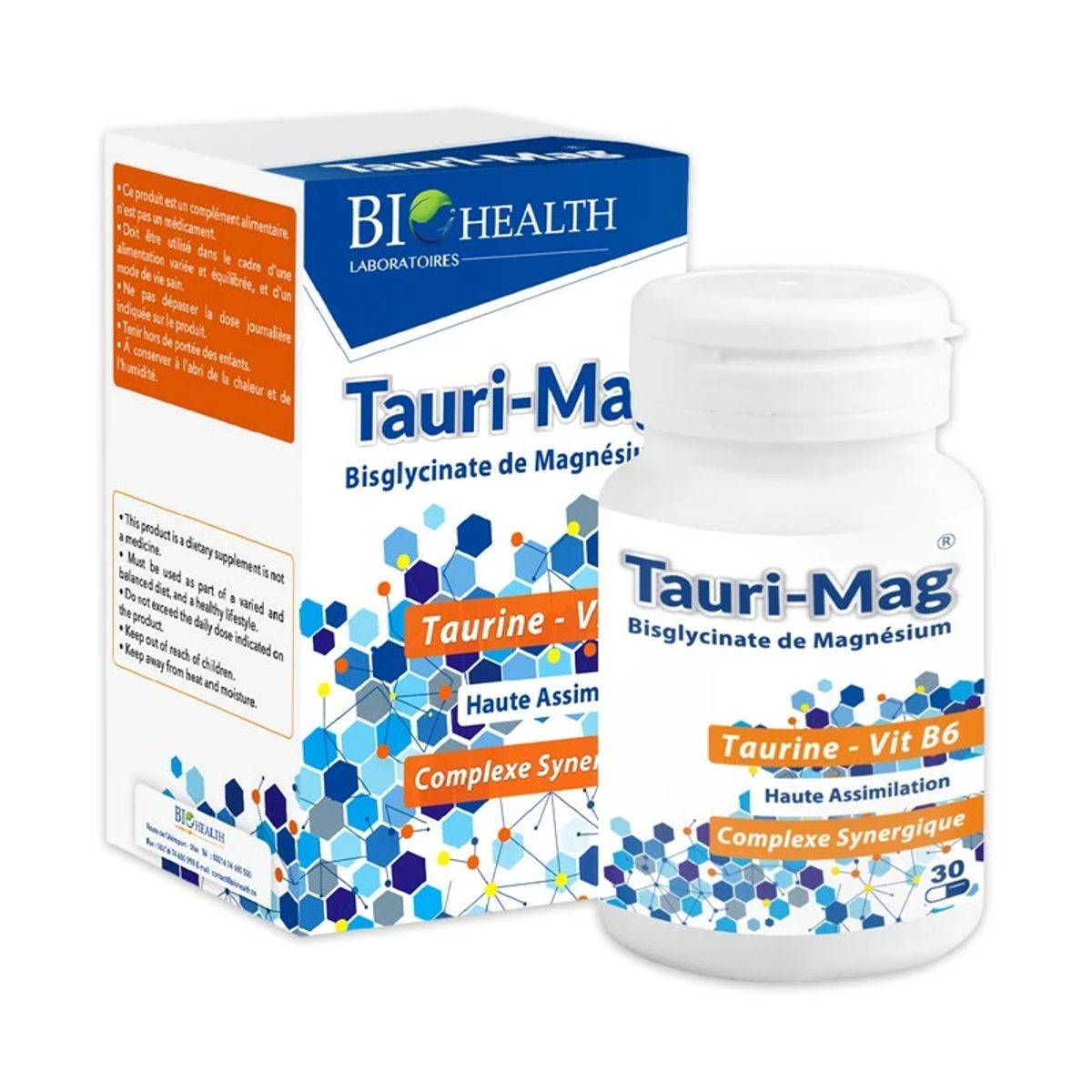 Biohealth Tauri-Mag, 30 gélules