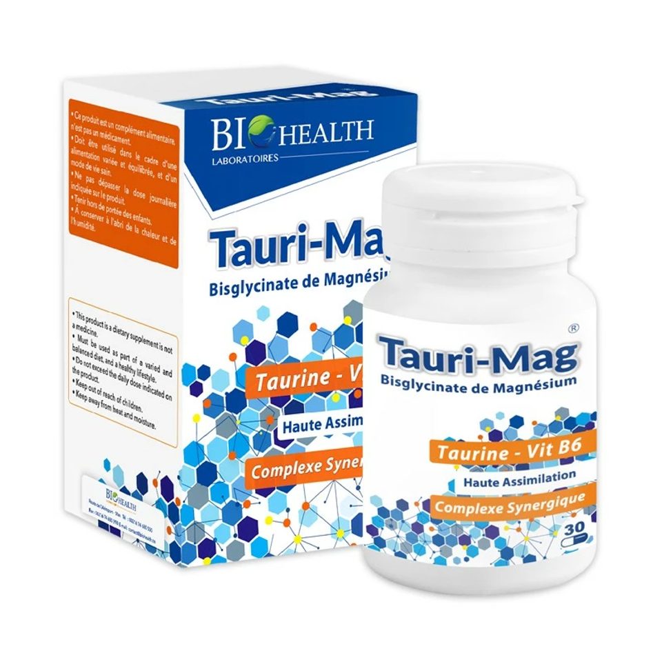 Biohealth Tauri-Mag, 30 gélules