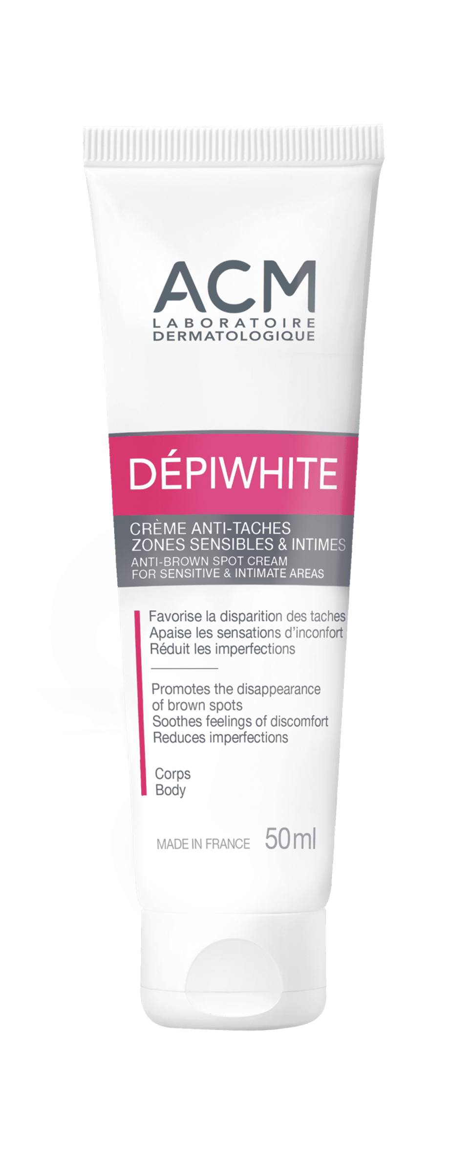 ACM Dépiwhite crème anti-taches zones sensibles et intimes, 50 ml