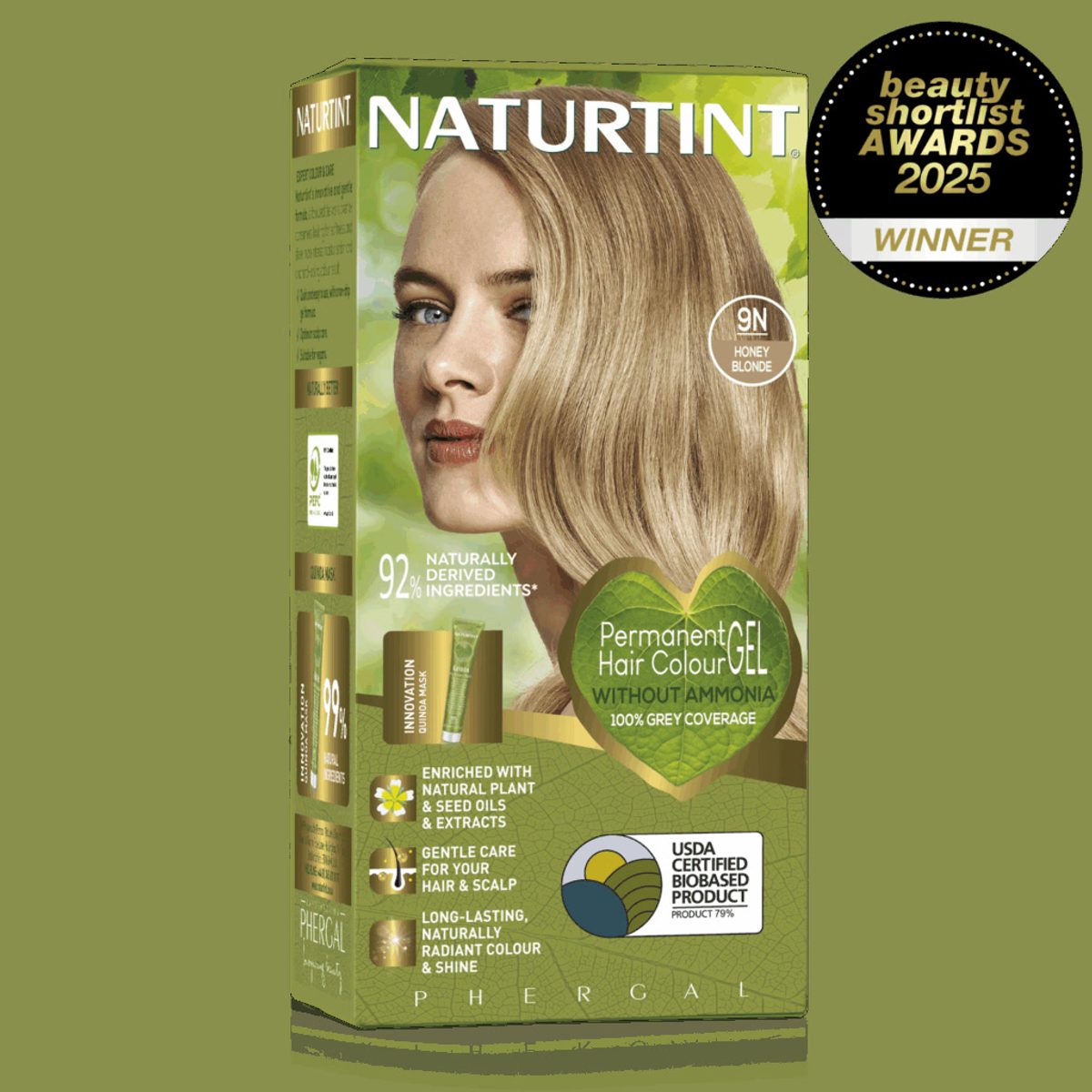 Naturtint Coloration permanente 9N Blond miel 170 ml