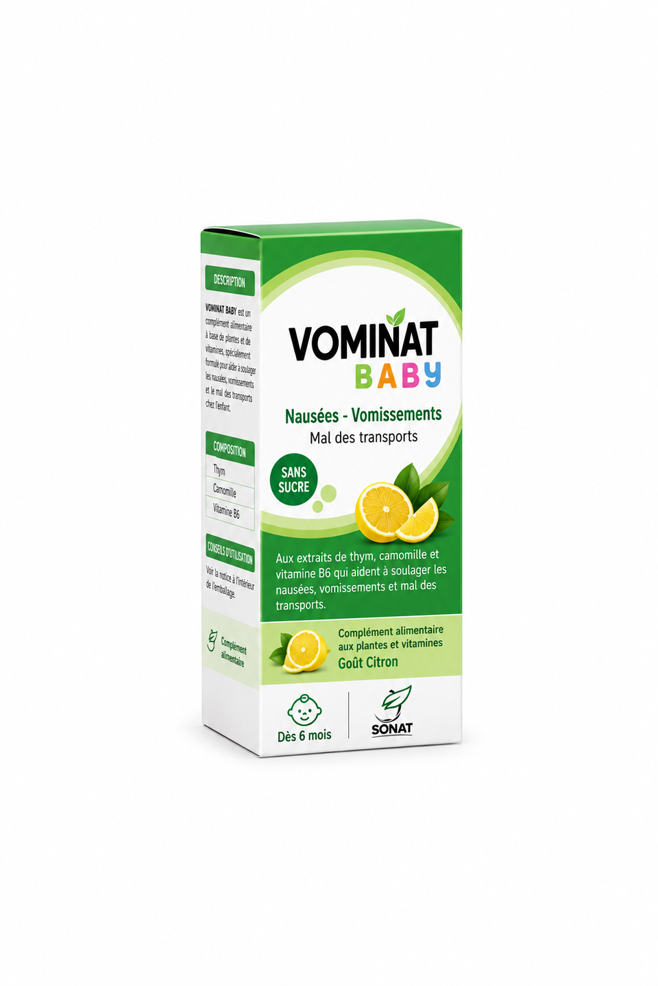 Sonat Vominat Baby Sirop, 120 ml