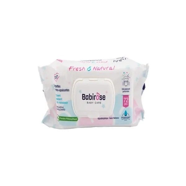 Babirose Lingettes bébé, paquet de 72