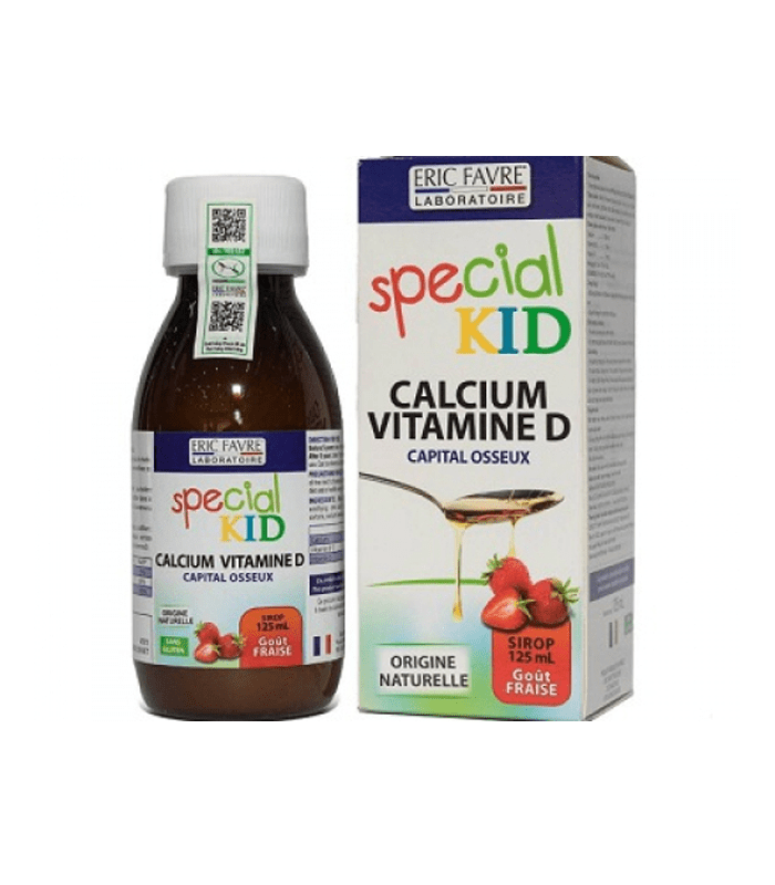 Eric Favre Special Kid Calcium et Vitamine D, 125 ml