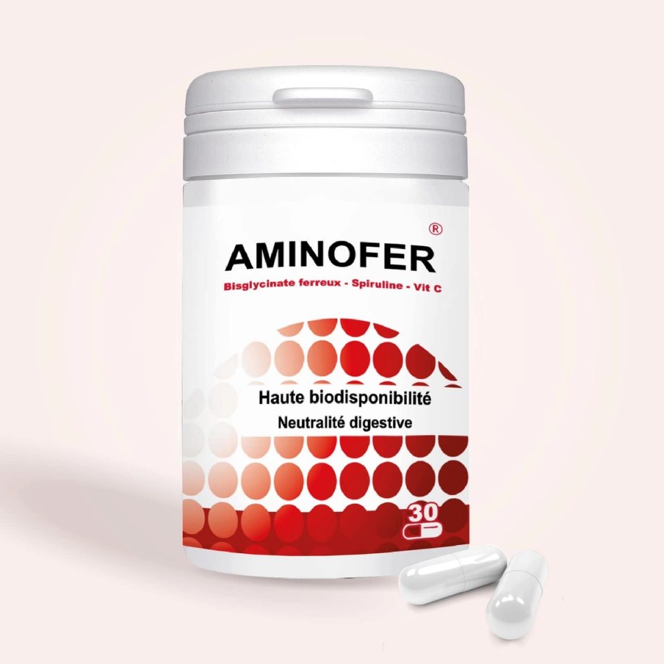 Biohealth Aminofer Complément en fer, 30 gélules