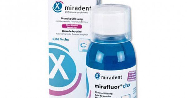 Miradent Mirafluor CHX Bain de bouche 100 ml