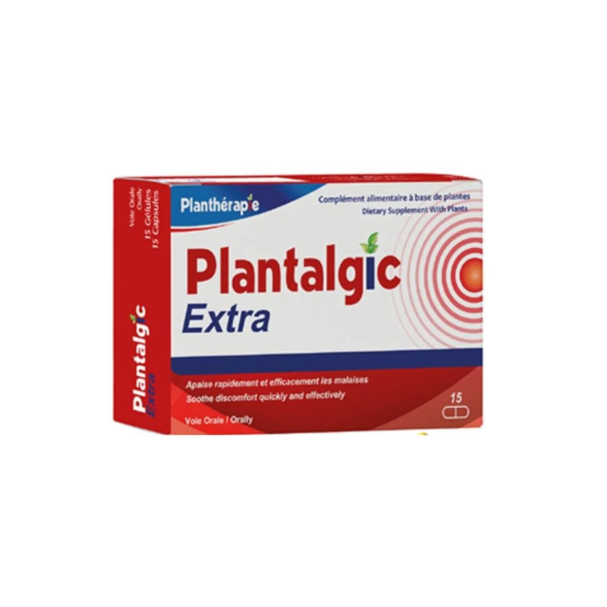 Planthérapie Plantalgic Extra, 15 gélules