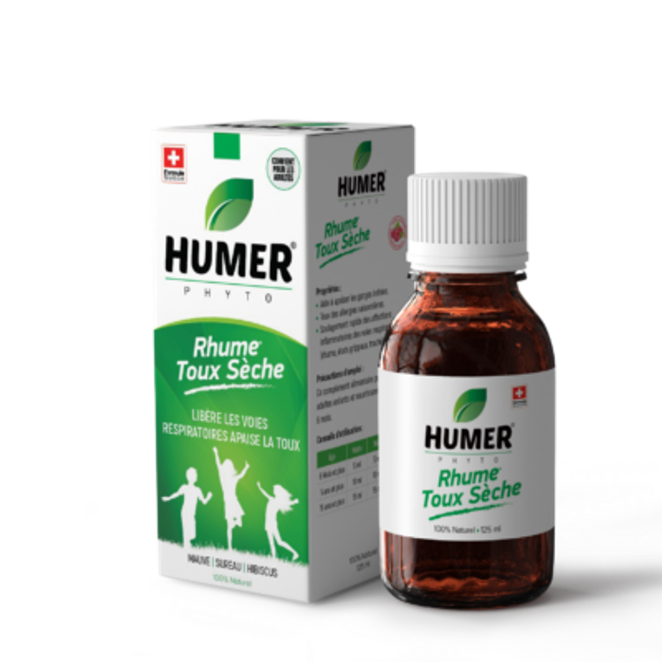 Humer Rhume Toux sèche Sirop 125 ml