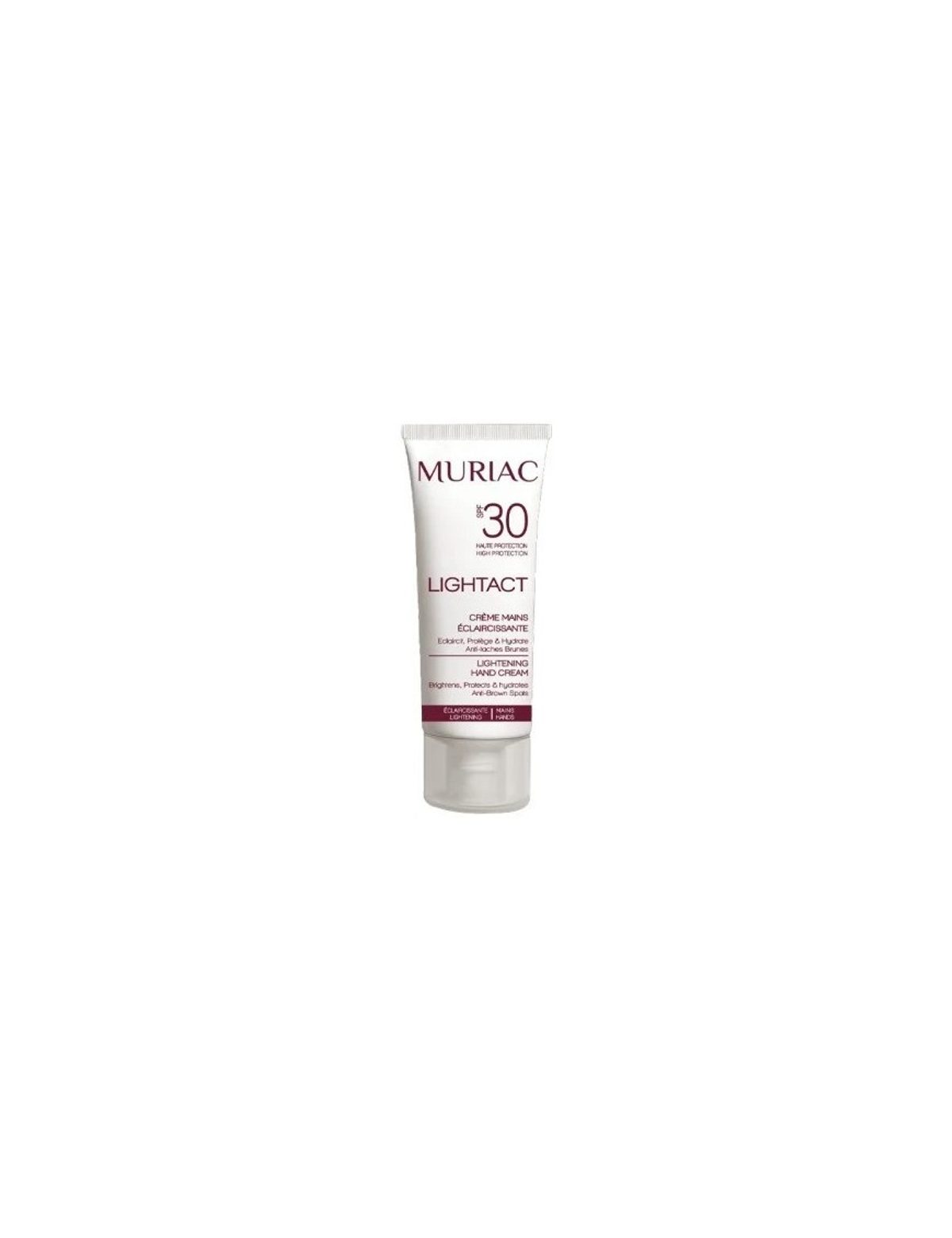 Crème mains éclaircissante Muriac Lightact SPF 30, 30 ml