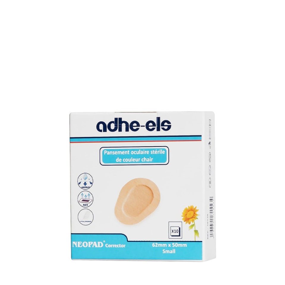 Adhe-els Neopad Corrector Pansements oculaires Small, boîte de 10