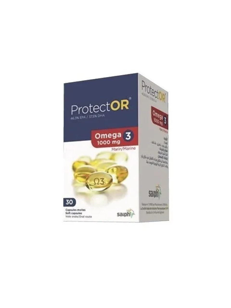 Protector Omega 3 1000 mg, 30 capsules