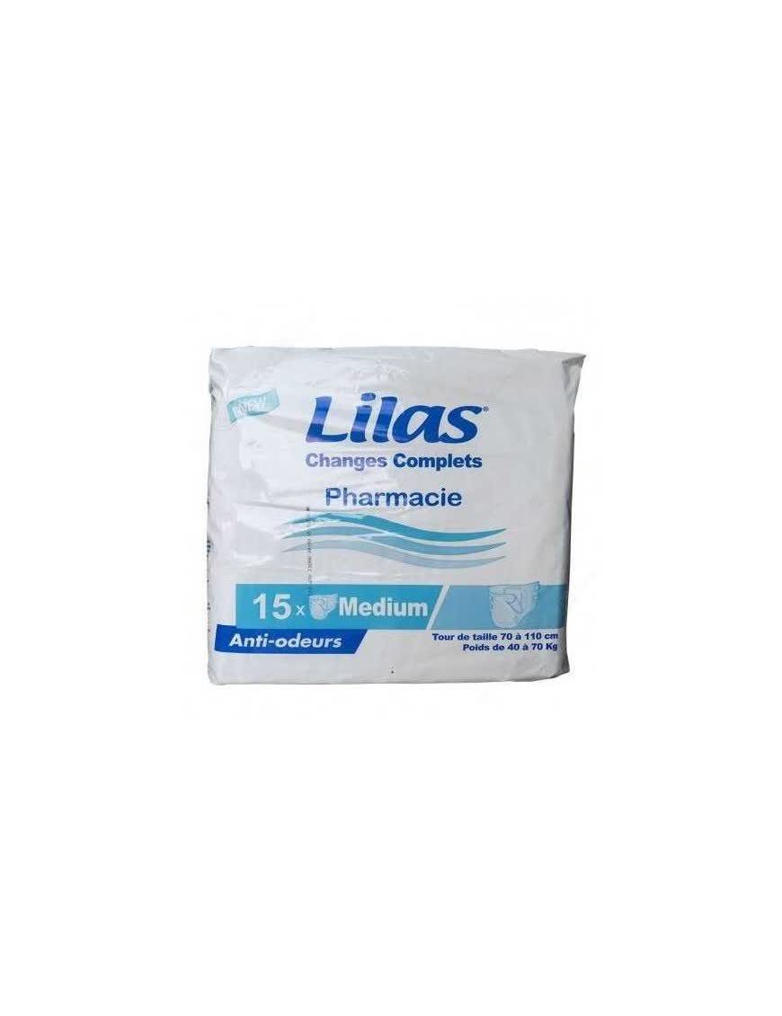 Lilas Changes complets adulte Medium, 15 pièces