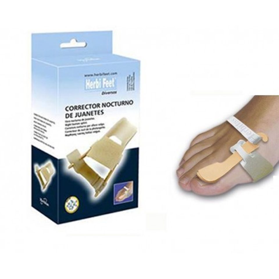 Herbi Feet Correcteur nocturne d’hallux valgus, taille L