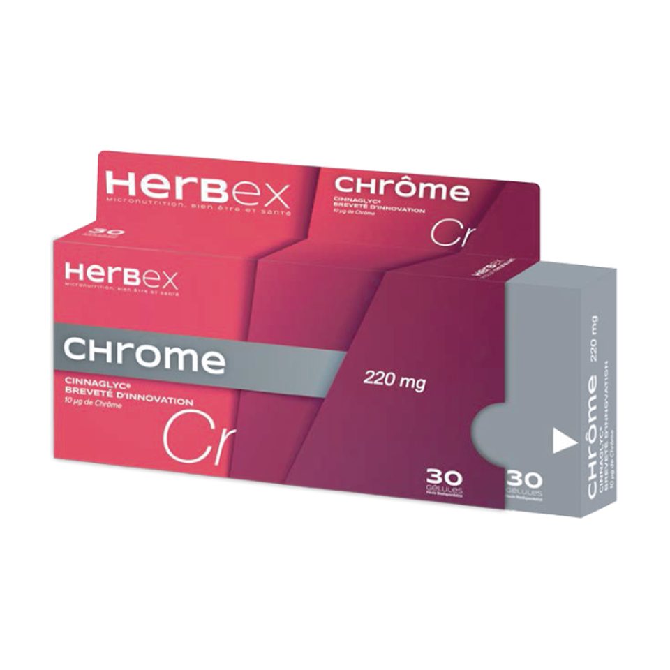 Herbex Chrome, 30 gélules