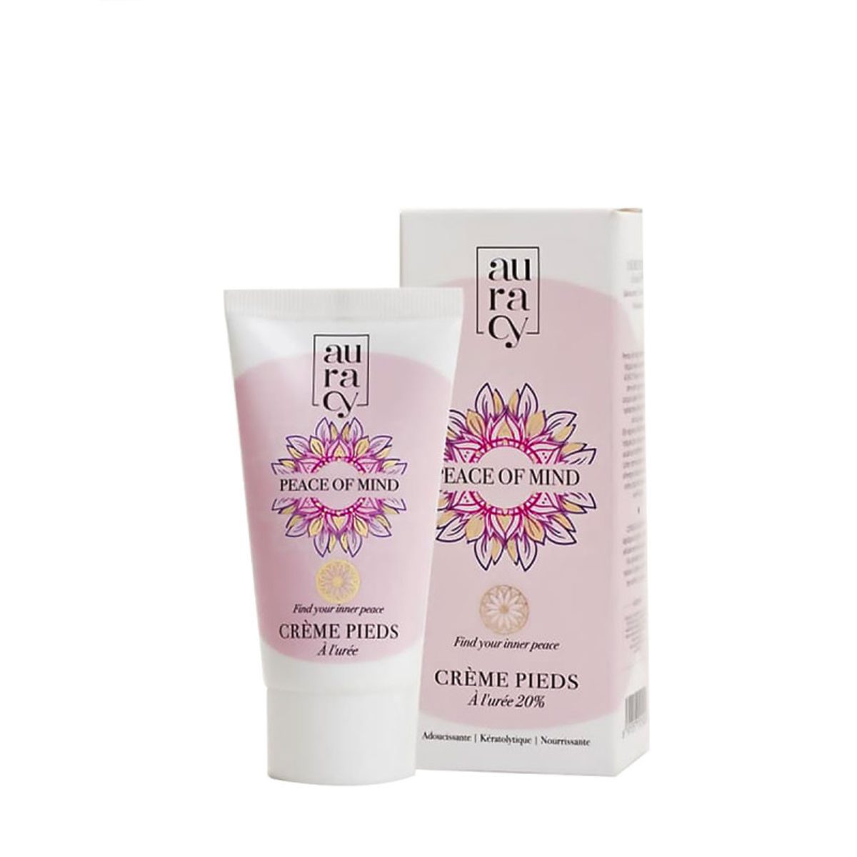 Auracy Peace of Mind Crème pieds à l’urée 20 %, 50 g