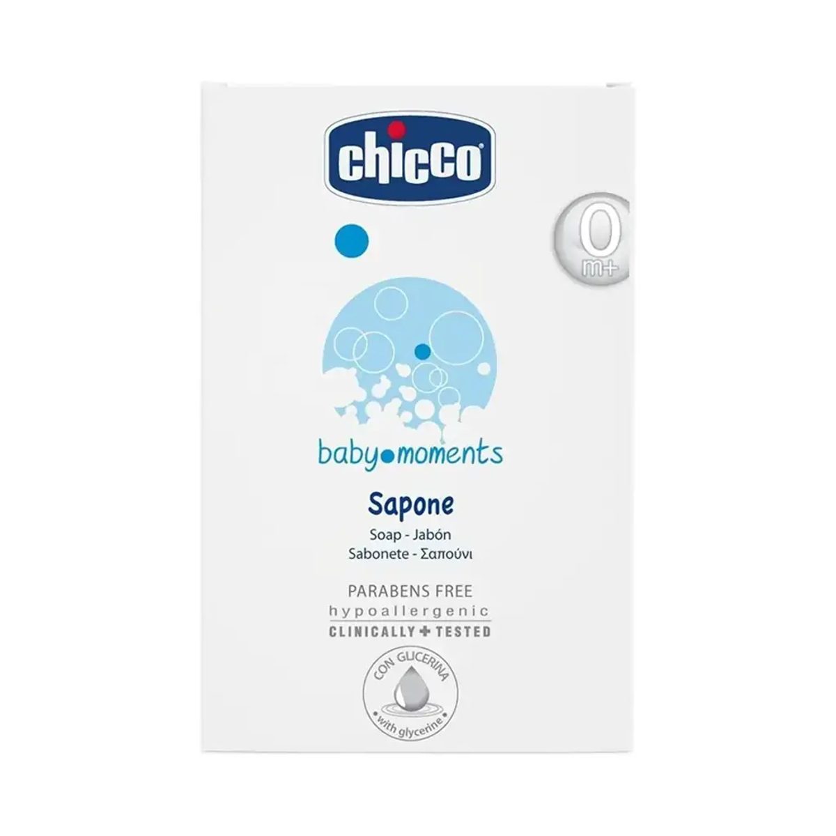 Savon Chicco Baby Moments à la glycérine 100 g