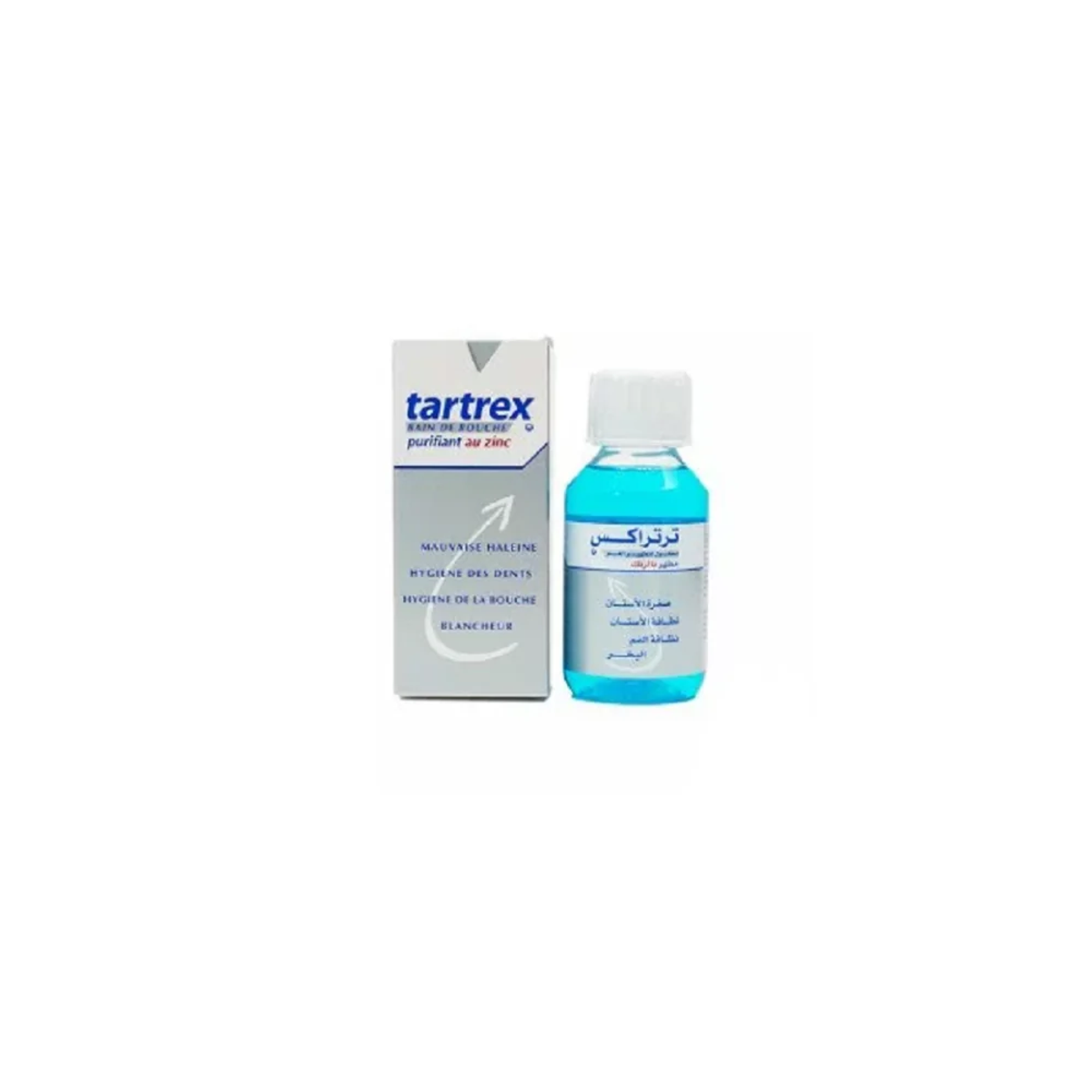 Tartrex Bain de bouche Purifiant au Zinc 125 ml