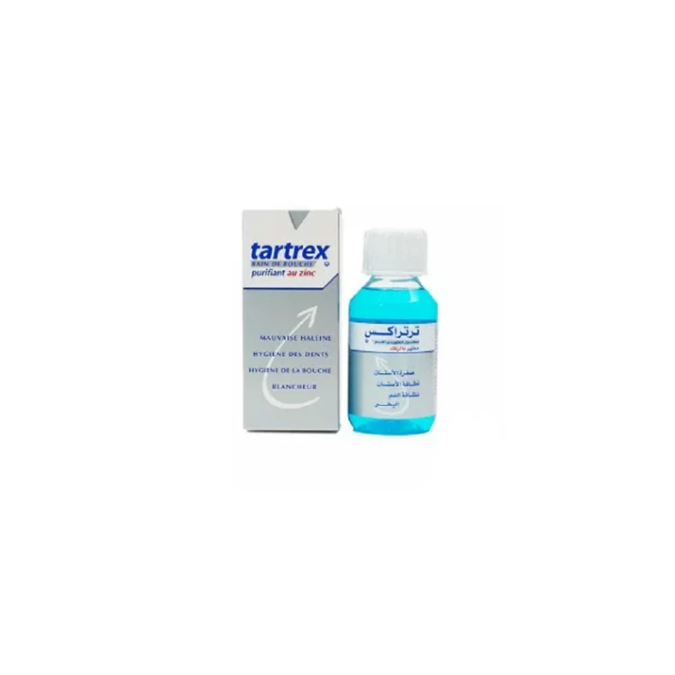 Tartrex Bain de bouche Purifiant au Zinc 125 ml