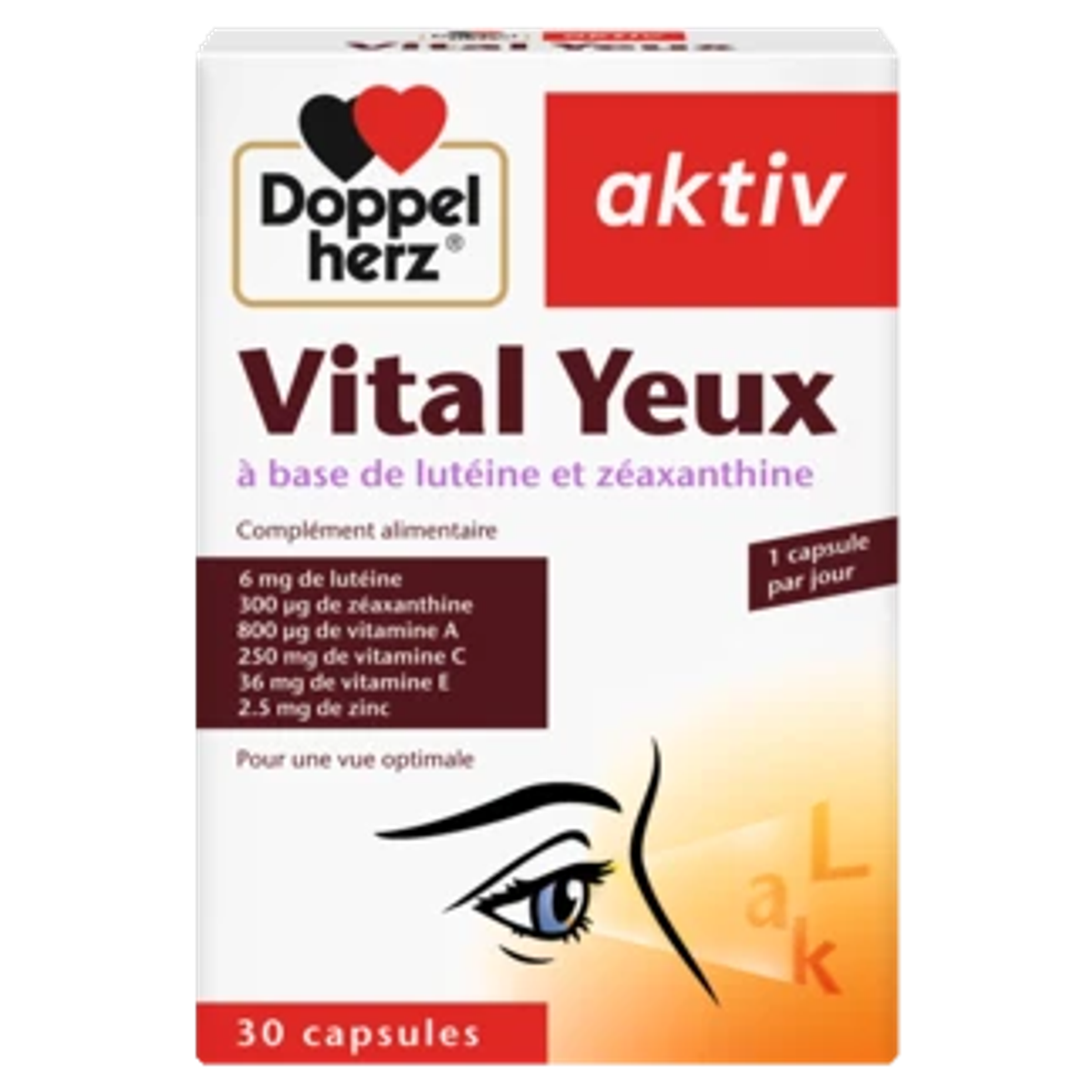 Doppelherz aktiv Vital Yeux 30 capsules