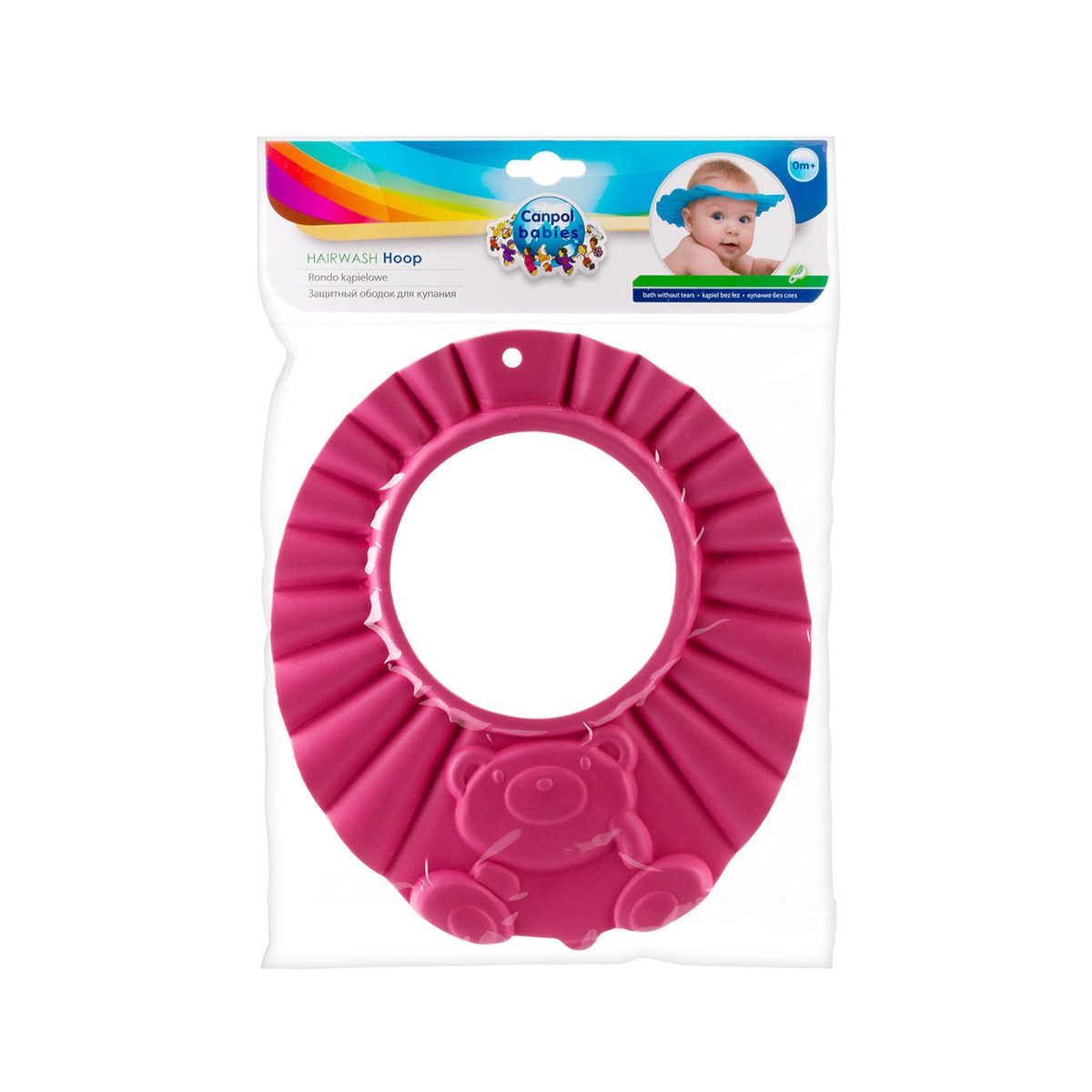 Canpol Babies Cerceau de rinçage des cheveux, rose