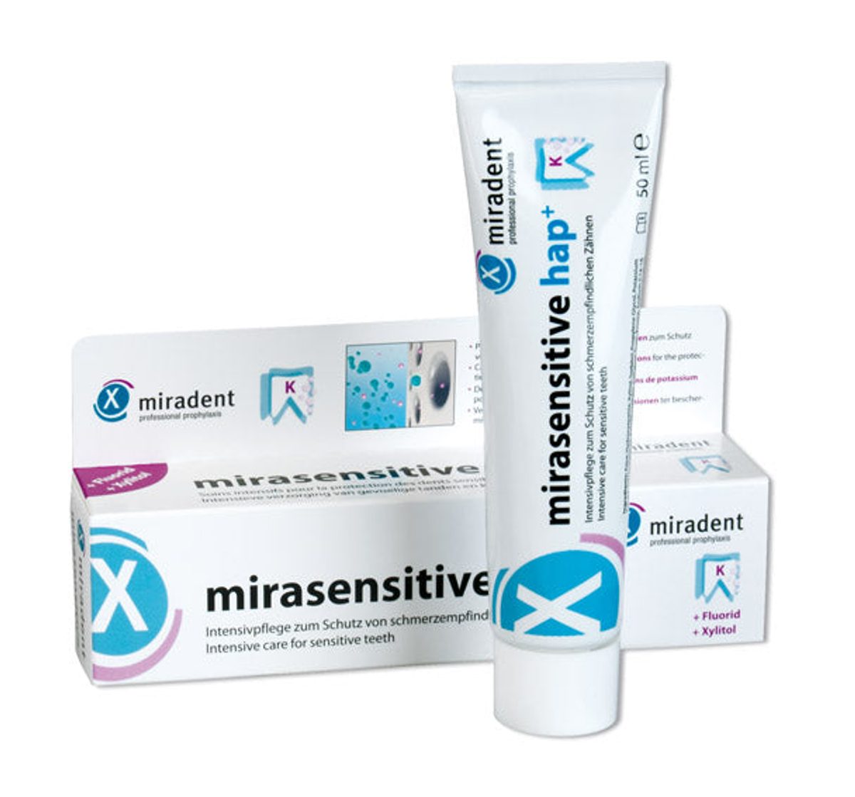 Miradent Mirasensitive hap+ Dentifrice 50 ml