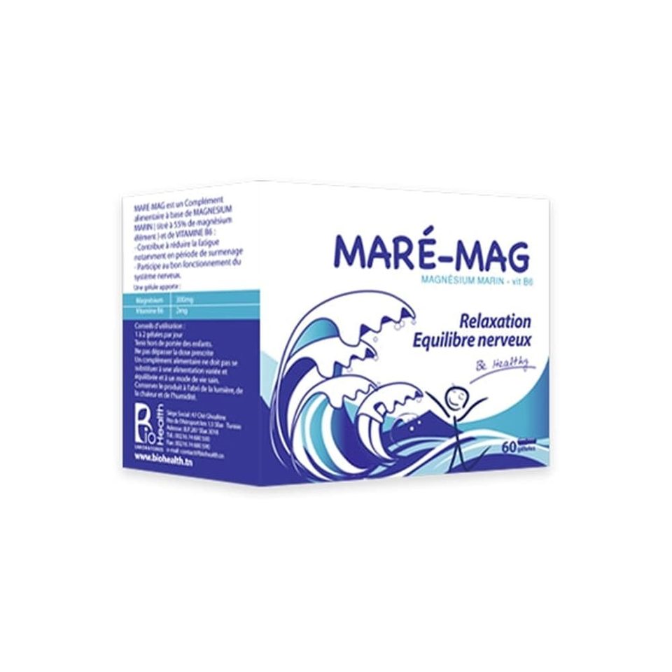Biohealth Maré-Mag 60 gélules
