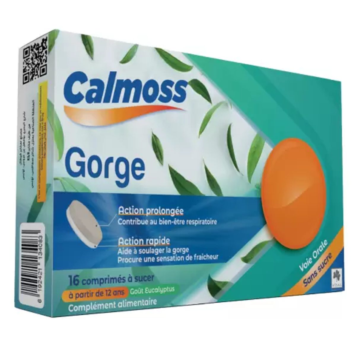 Vital Calmoss Gorge Eucalyptus, 16 comprimés à sucer