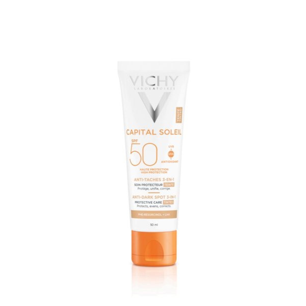 VICHY CAPITAL SOLEIL Soin anti-taches teinté 3-en-1 SPF 50+ 50 ml
