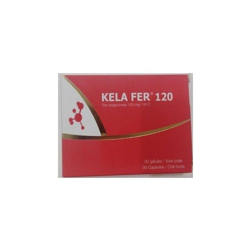 XEN KELA FER 120 MG 30 CAPSULES