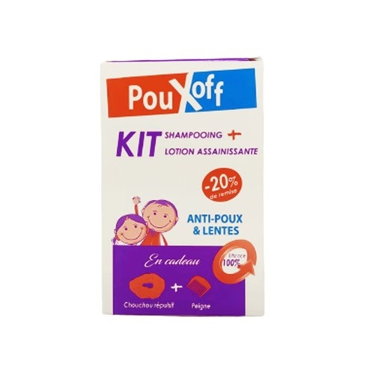 Xen Pouxoff Kit shampooing anti-poux et lotion