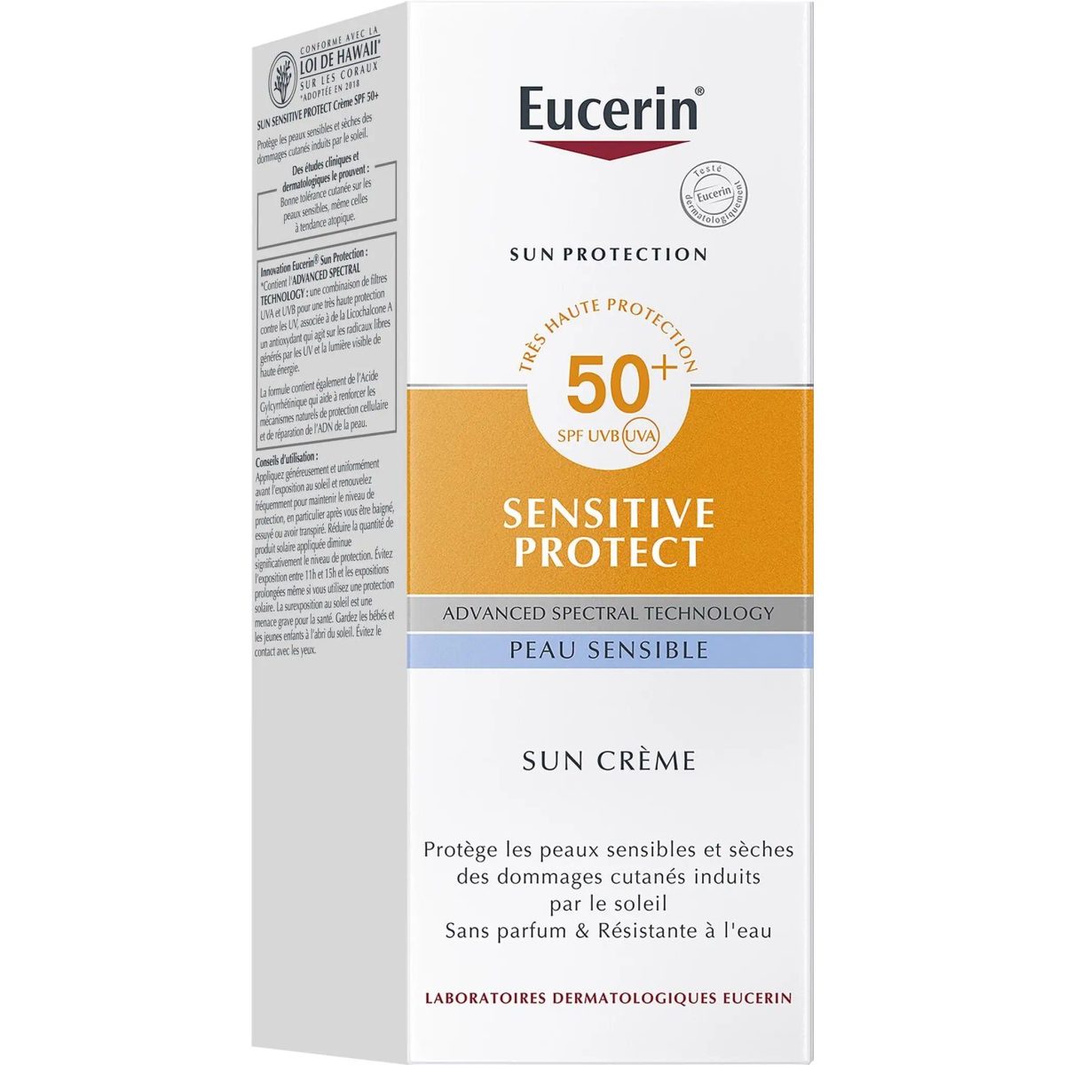 Eucerin Sun Sensitive Protect crème SPF50+ 50 ml