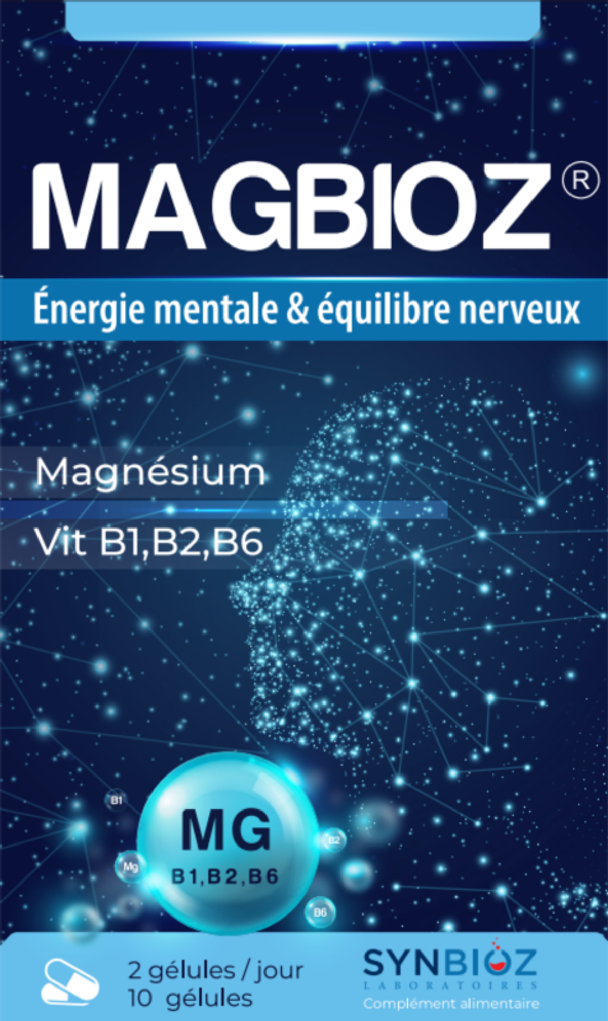 Synbioz Magbioz, 10 gélules