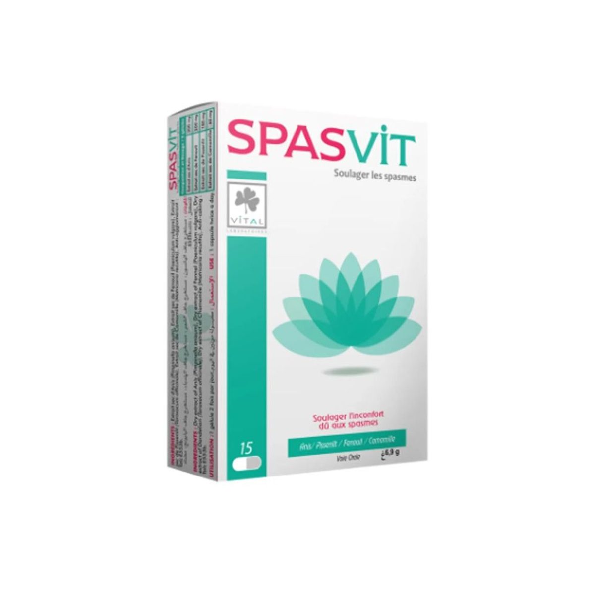 Vital Spasvit, 15 gélules