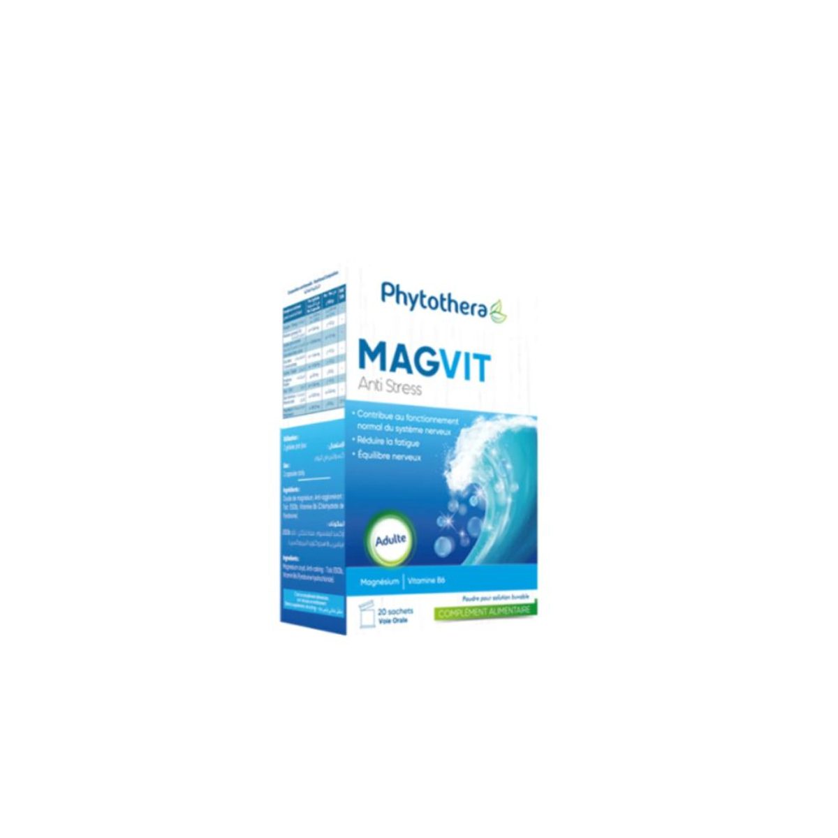 Vital Phytothera Magvit Magnésium 60 gélules