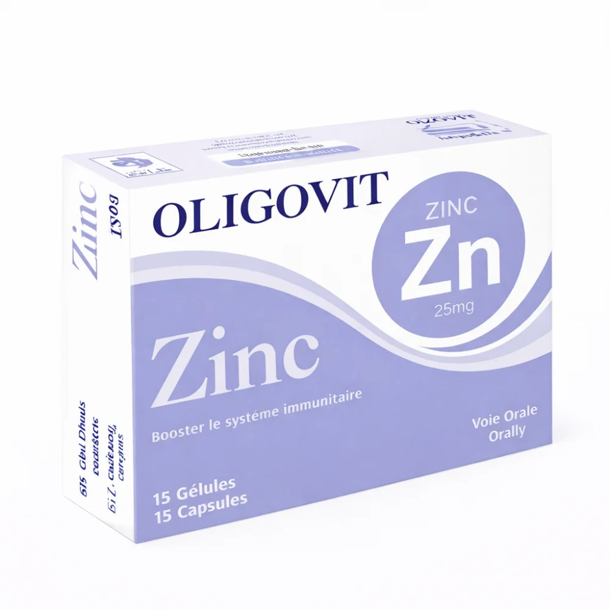 Vital Oligovit Zinc 25 mg 15 gélules