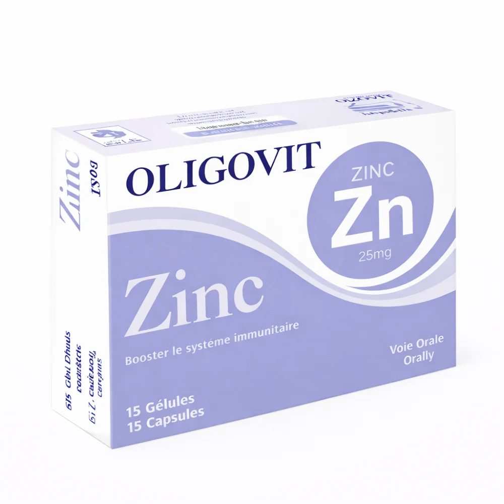 Vital Oligovit Zinc 25 mg 15 gélules