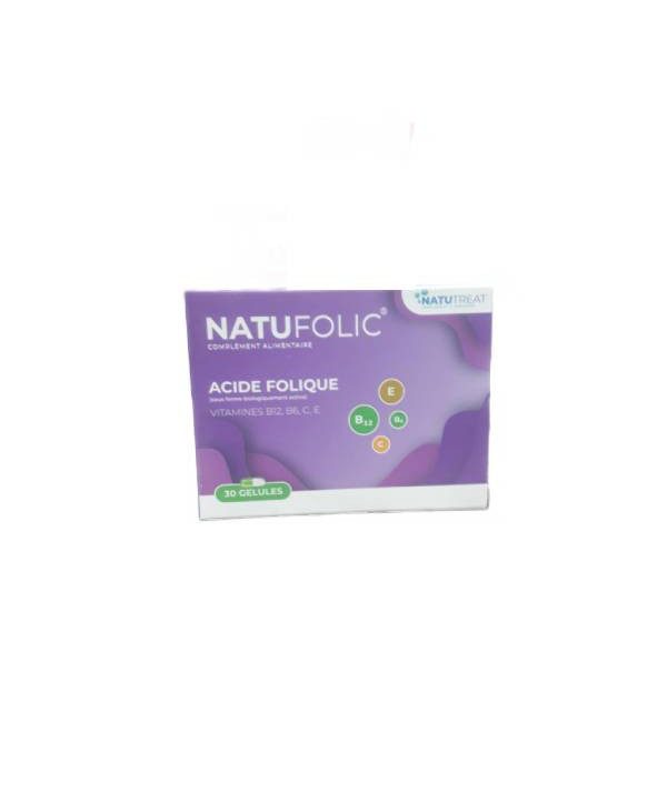 Natutreat Natufolic, 30 gélules