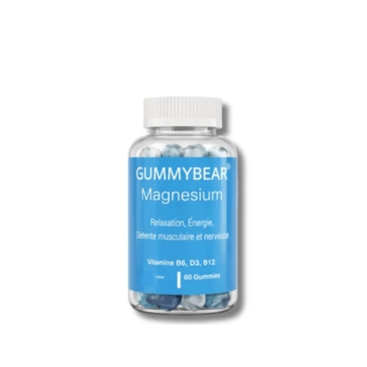 Gummybear Magnésium, 60 gummies