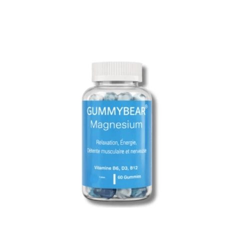 Gummybear Magnésium, 60 gummies
