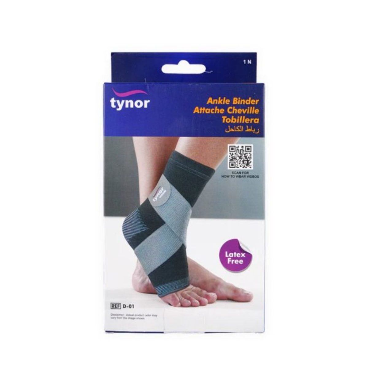 Tynor D-01 Chevillère de maintien, taille XL