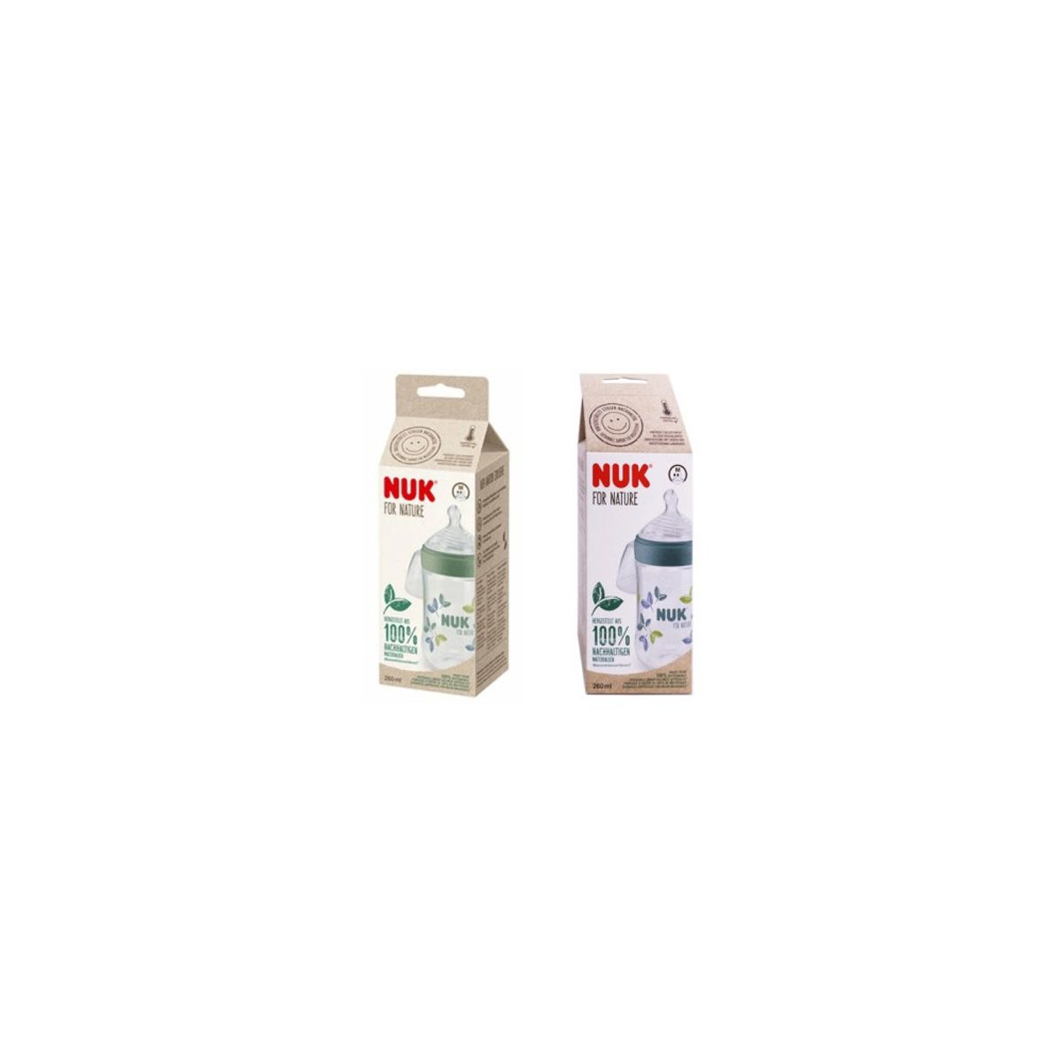NUK for Nature Biberon Temperature Control M 260 ml